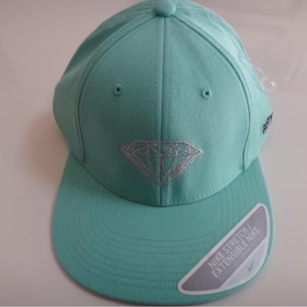 Nike SB Dunk Diamond Aqua Cap Hat Tiffany Rare Turquoise 2005